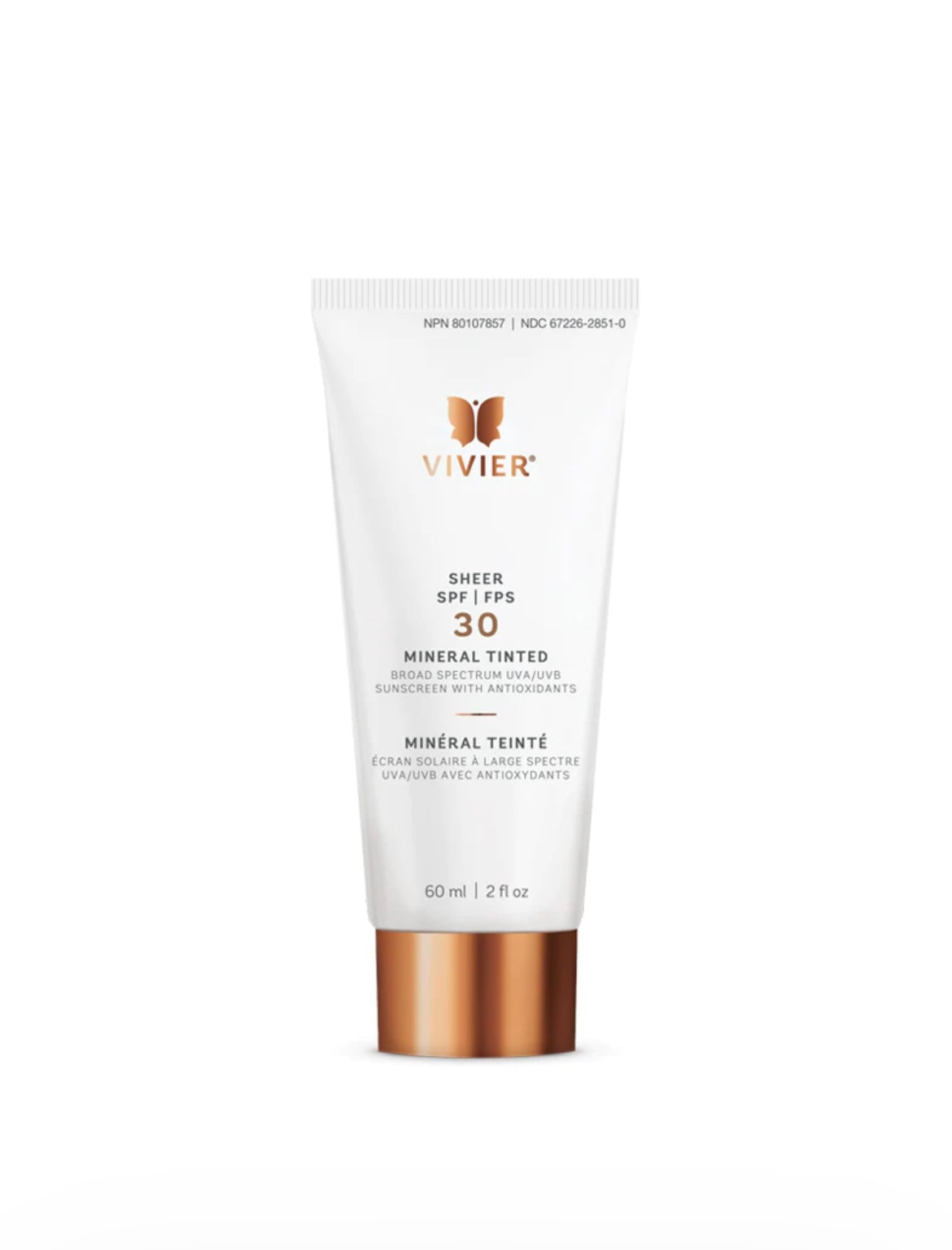 Vivier Sheer SPF 30 Mineral Tinted